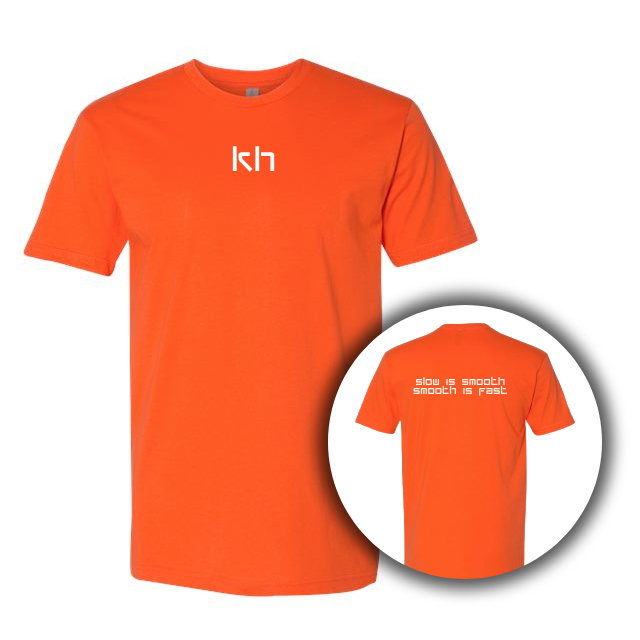 Orange short sleeve t-shirt